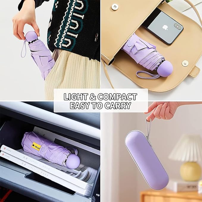 Mini Umbrella with Case