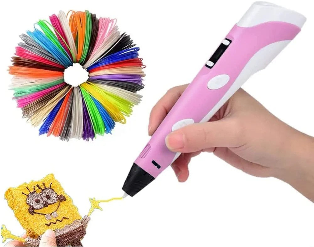 3D Pen, 3D Drawing Pen with LCD Screen, 3D Doodler Pen Creative DIY Gift,Best Gifts for Kids
