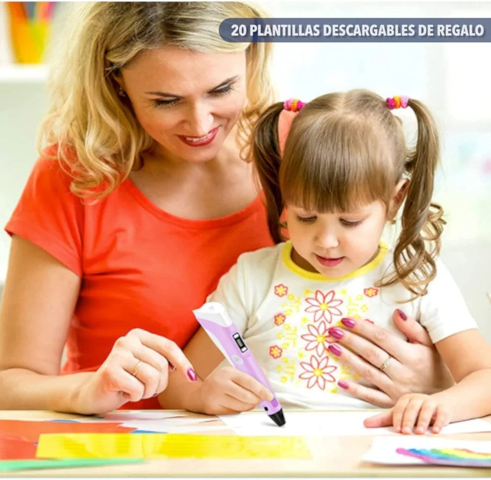 3D Pen, 3D Drawing Pen with LCD Screen, 3D Doodler Pen Creative DIY Gift,Best Gifts for Kids