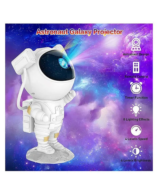Projector Night Light, Astronaut Projector with Remote/Timer, Kids Room Decor, Aesthetic Galaxy Projector for Bedroom, Gift for Kids Adults Room Décor - PACK OF 1 - COLOR MAY VARY